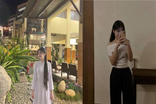 Clip nữ sinh xinh đẹp thể hiện phong cách quyến rũ trong Phim sex online