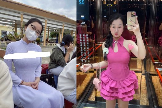 Nữ sinh sáng đến trường tối quan hệ