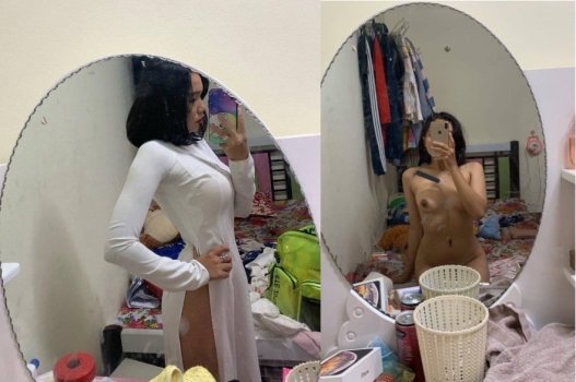 Sex nữ sinh khiến ngực lắc lư hấp dẫn